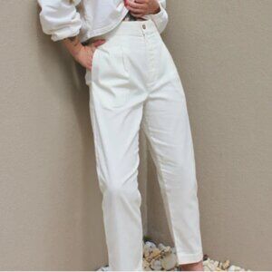 NWT Na Nin Oliver French Twill Pant Eggshell M